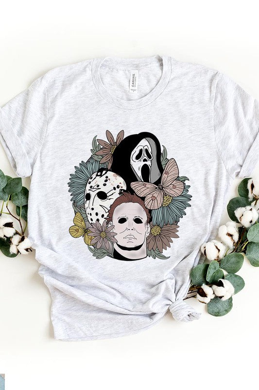 Spooky Szn Floral Graphic Tee