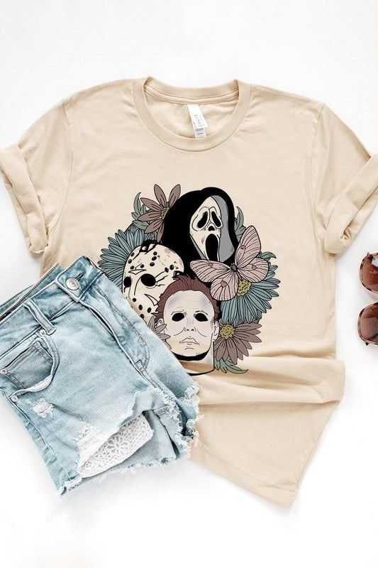 Spooky Szn Floral Graphic Tee