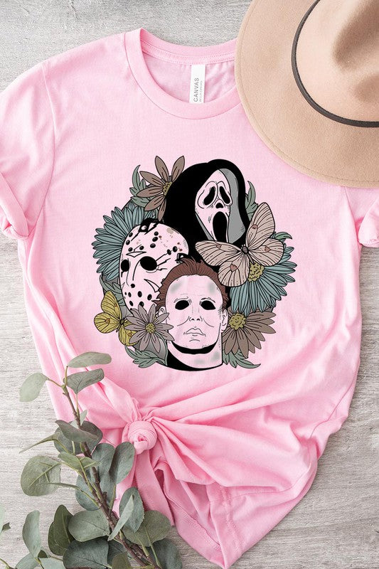 Spooky Szn Floral Graphic Tee