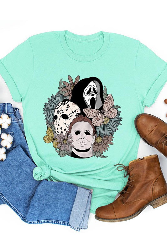 Spooky Szn Floral Graphic Tee