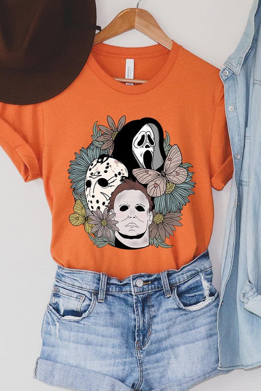 Spooky Szn Floral Graphic Tee