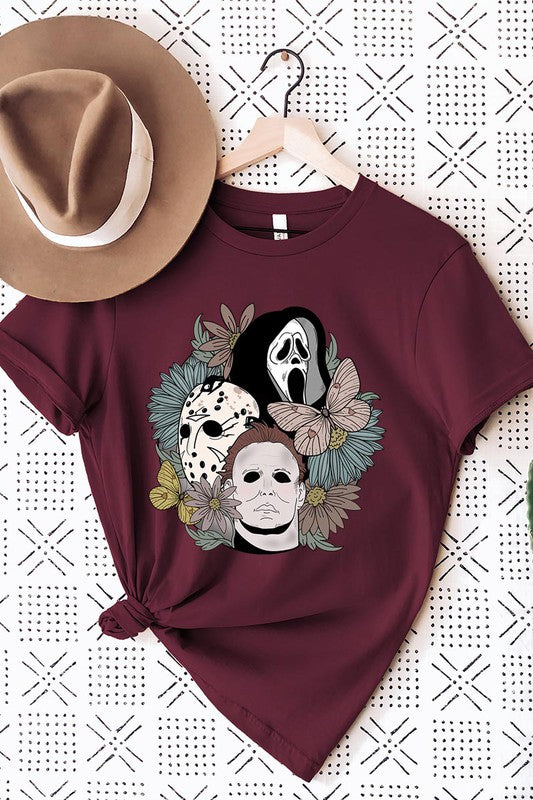Spooky Szn Floral Graphic Tee