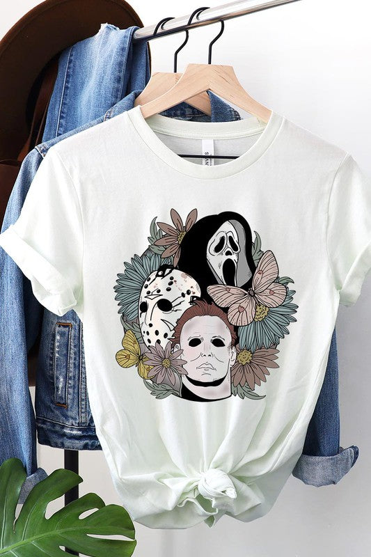Spooky Szn Floral Graphic Tee