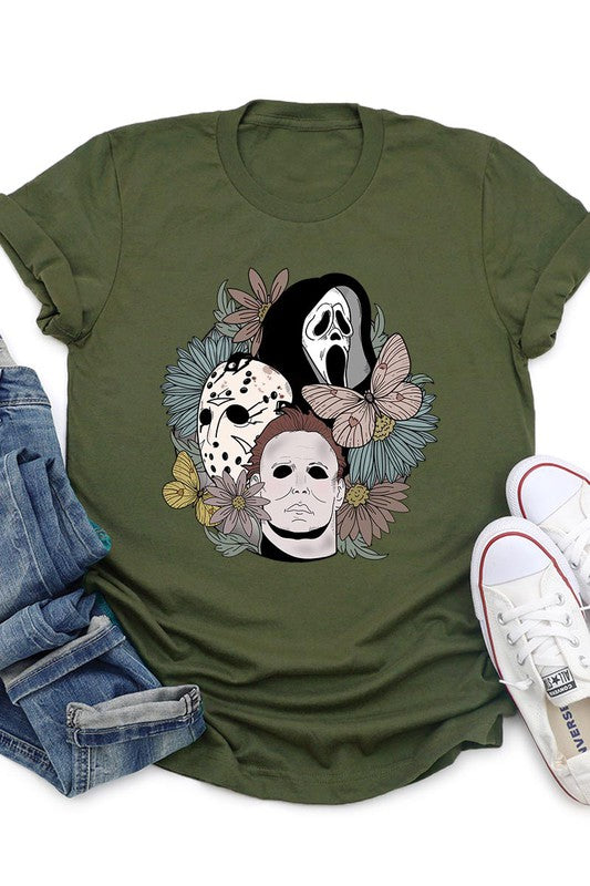 Spooky Szn Floral Graphic Tee