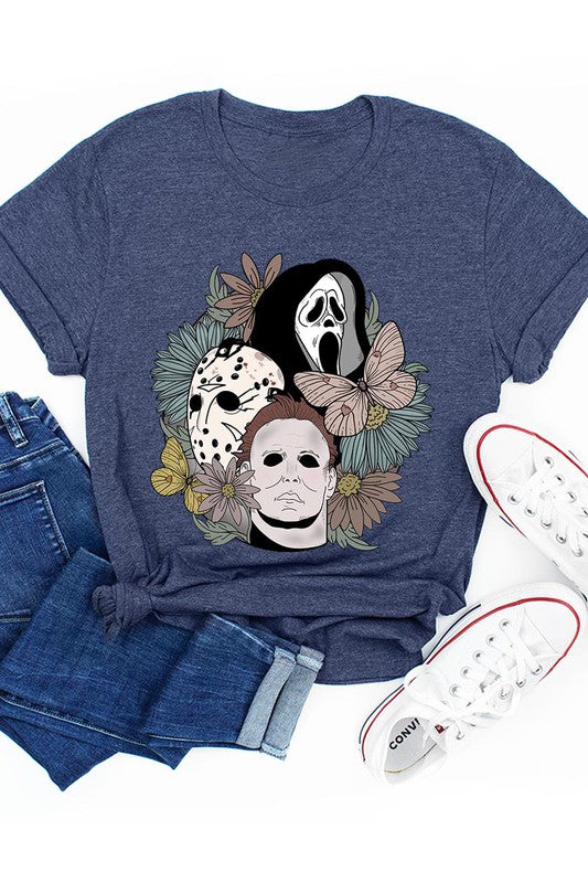 Spooky Szn Floral Graphic Tee