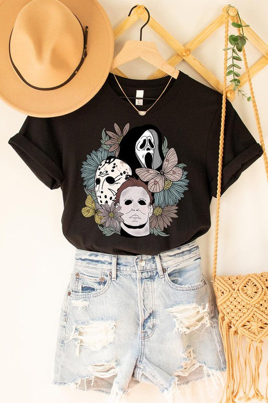 Spooky Szn Floral Graphic Tee