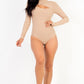 Front Cutout Long Sleeve Bodysuit