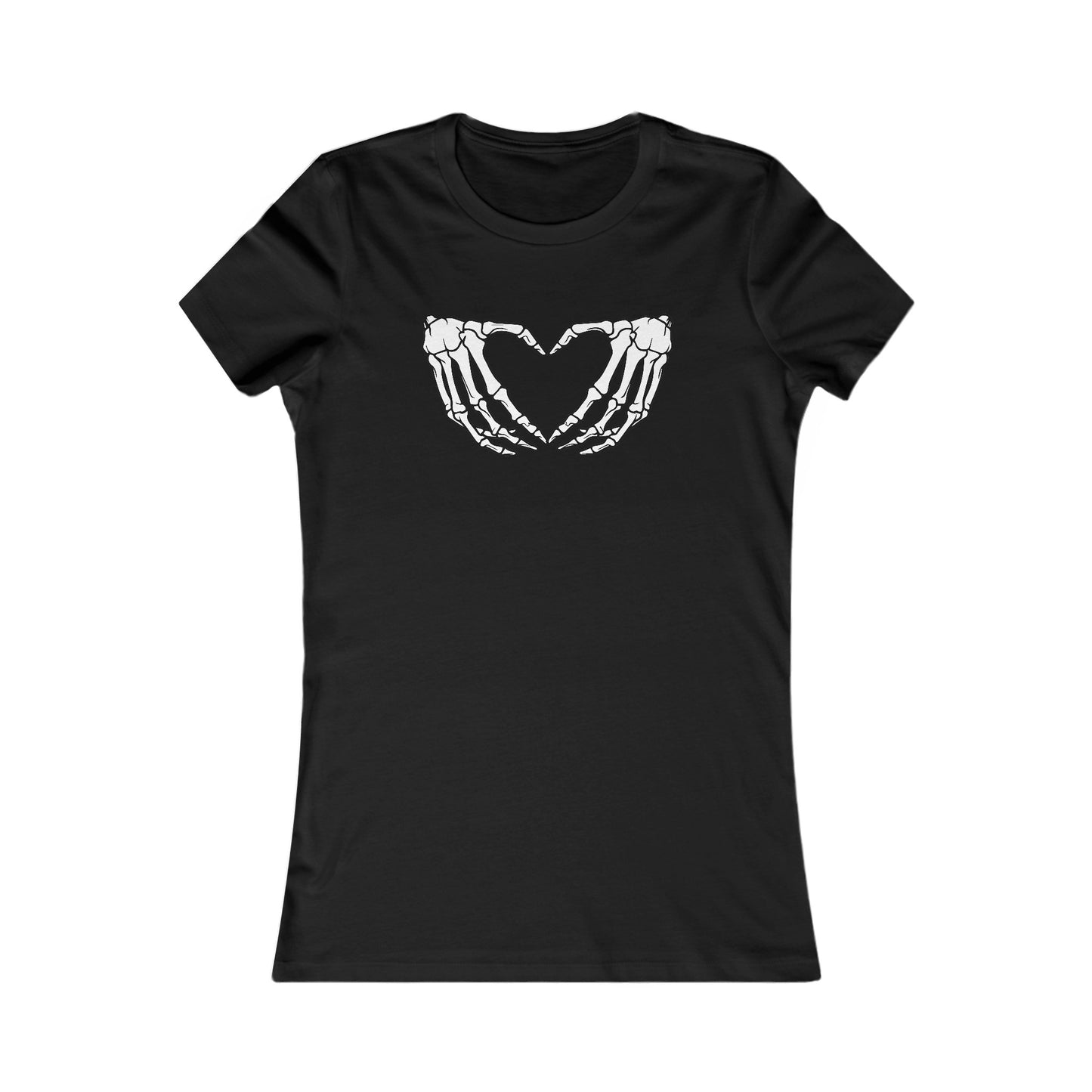 Skeleton Heart Hands Women's Tee