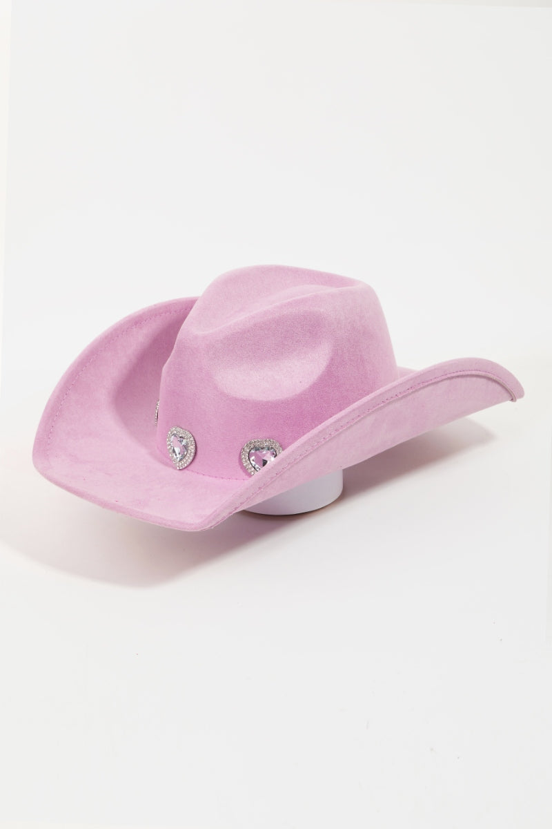 Glam Heart Cowboy Hat