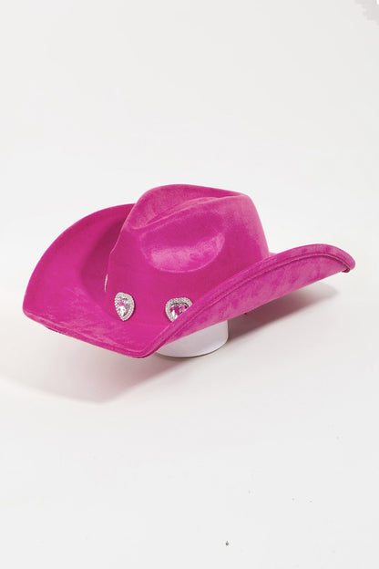 Glam Heart Cowboy Hat