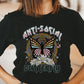 Anti Social Butterfly Graphic Tee