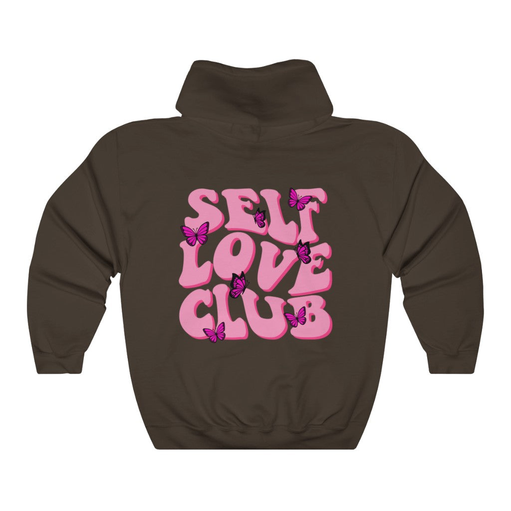 Self Love Butterfly Hooded Sweatshirt