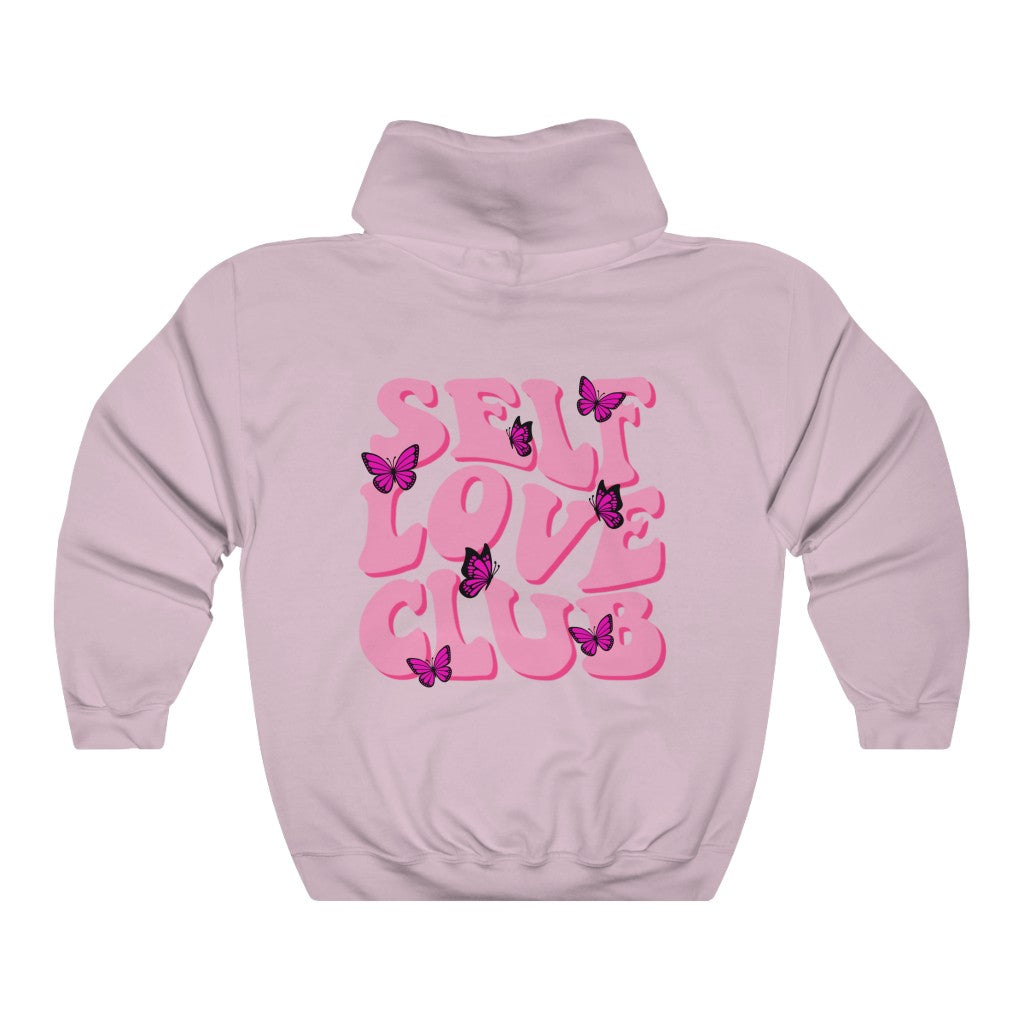 Self Love Butterfly Hooded Sweatshirt