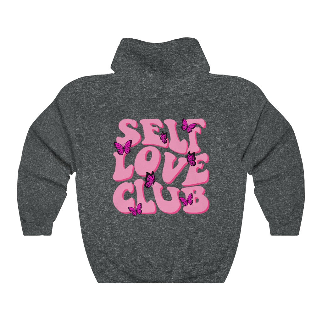 Self Love Butterfly Hooded Sweatshirt