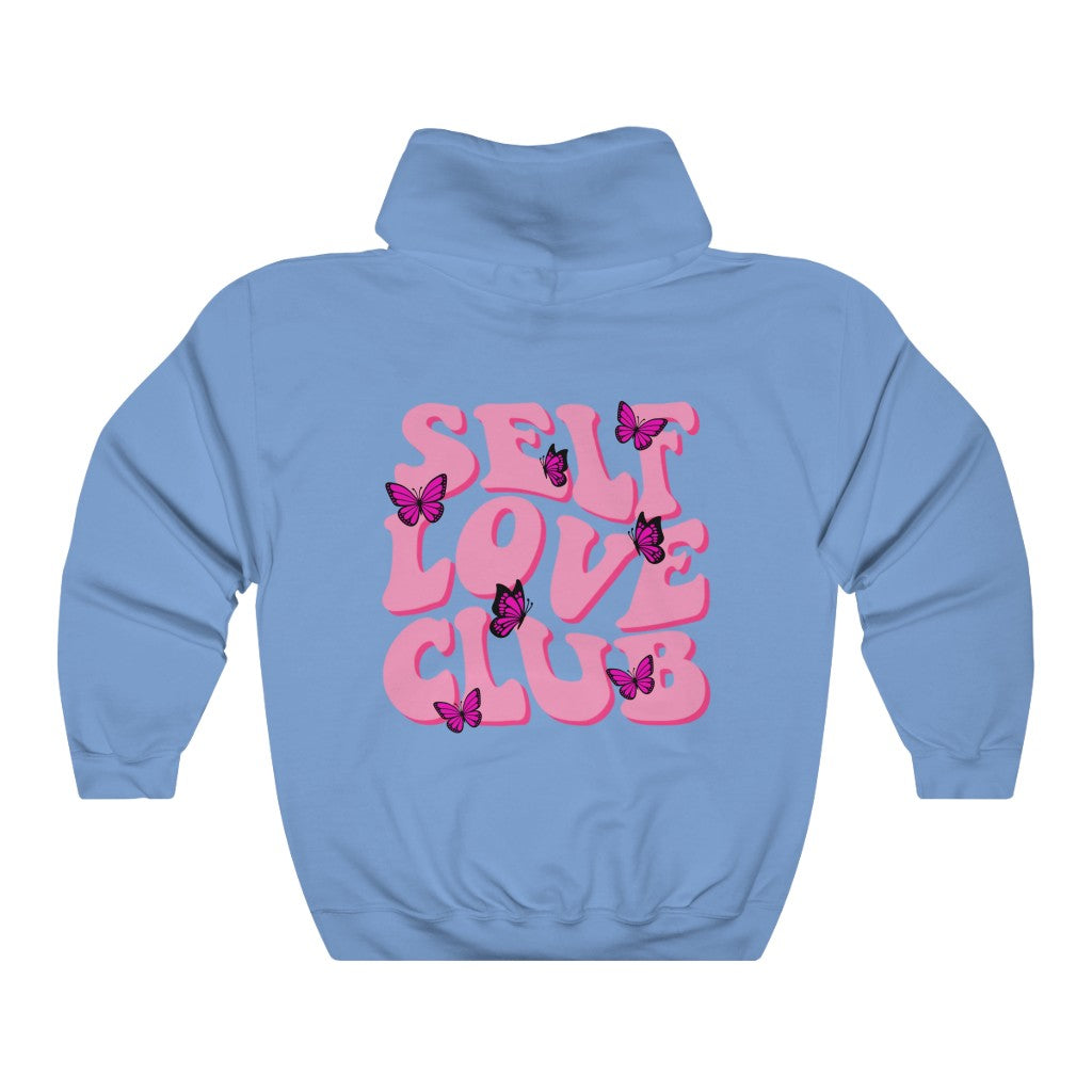 Self Love Butterfly Hooded Sweatshirt