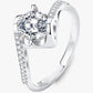 Darling You 925 Sterling Silver Moissanite Ring