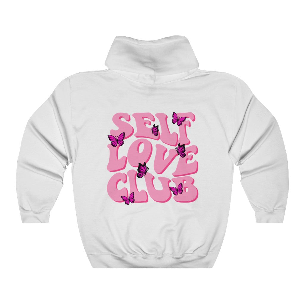 Self Love Butterfly Hooded Sweatshirt