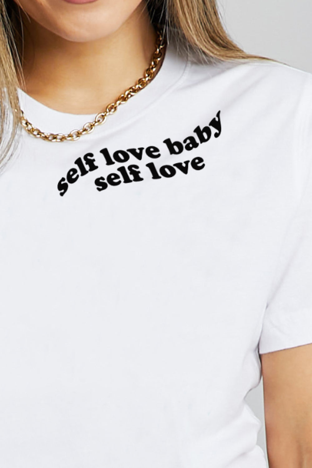 SELF LOVE BABY, SELF LOVE Graphic Cotton T-Shirt