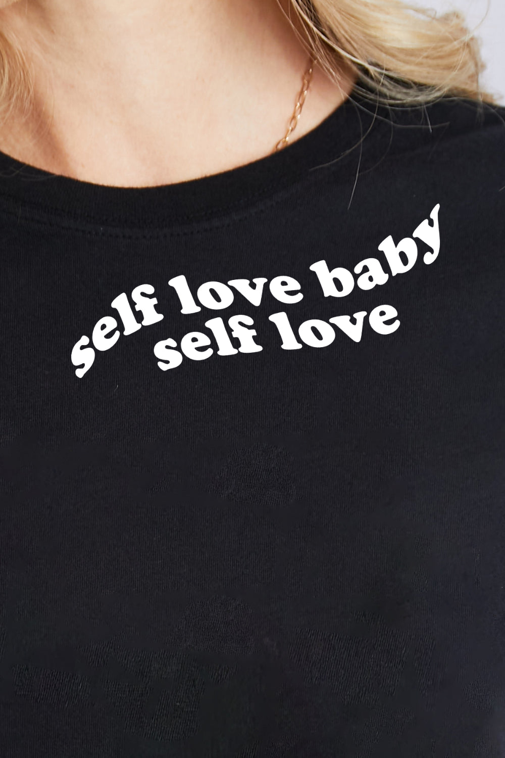 SELF LOVE BABY, SELF LOVE Graphic Cotton T-Shirt