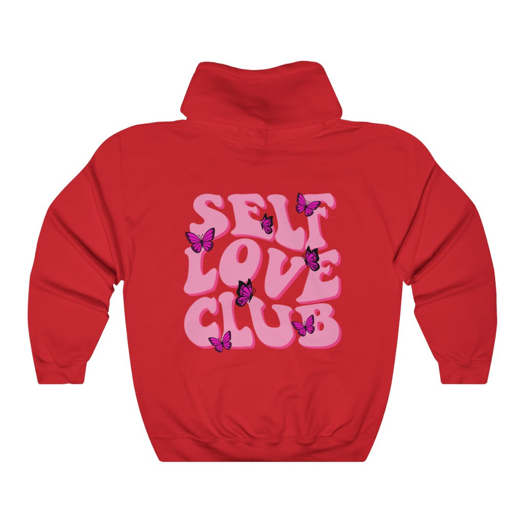 Self Love Butterfly Hooded Sweatshirt