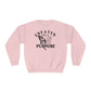 Created With A Purpose Graphic Crewneck Sweater