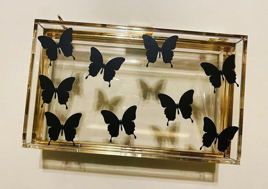 Custom Butterfly Purse