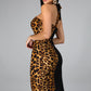 Half Wild Midi Dress
