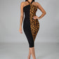 Half Wild Midi Dress
