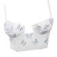 3D Butterfly Mesh Bra Top