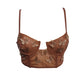 3D Butterfly Mesh Bra Top